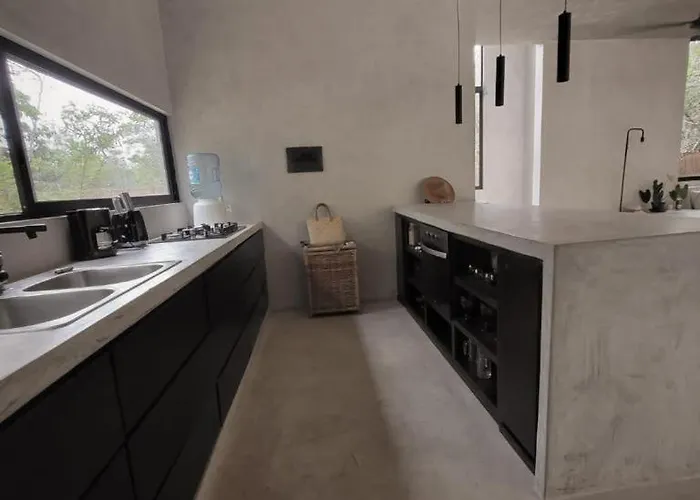Hermosa Casa Con Piscina Privada Pousada Tulum