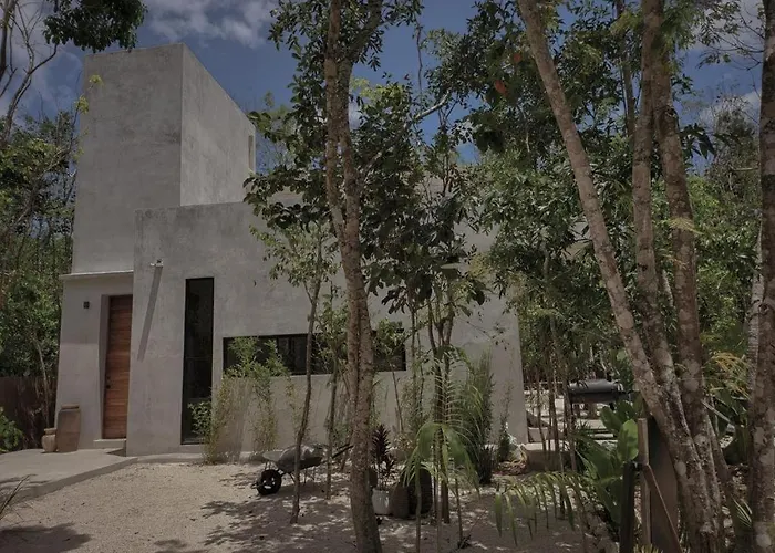 Hermosa Casa Con Piscina Privada Pousada Tulum